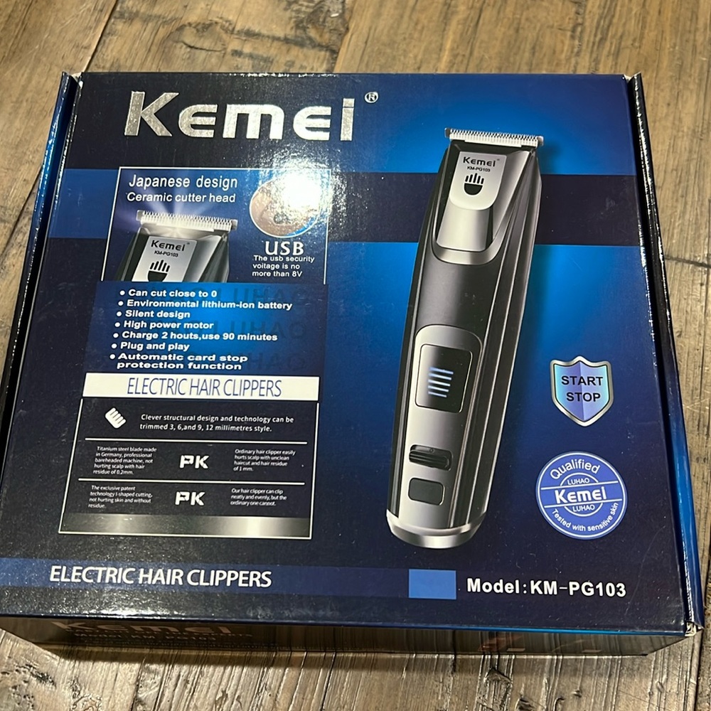 NWT Kemei Electric Hair Clippers